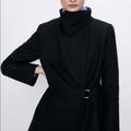 Zara Jackets & Coats | Nwot - Premium Quality Zara Wool Coat | Color: Black | Size: Xl