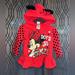 Disney Jackets & Coats | Disney Girls Baby Disney Minnie & Floral Hoodie 18 Months [F-11] | Color: Red | Size: 18mb