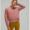 Lululemon Athletica Jackets & Coats | Lululemon Reversible Bomber Jacket Spiced Chai - Size 4 | Color: Pink | Size: 4