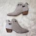 Nine West Shoes | Nine West Dark Taupe Grey Lorao Ankle Boots 6.5 | Color: Gray/Tan | Size: 6.5