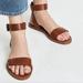 Madewell Shoes | Madewell | Boardwalk Ankle Strap Brown Leather Sandal | Size 10 | Color: Brown | Size: 10