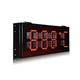 Hot 12 Inch Rainproof White 8.88 Format Led Oil Price Sign LED Outdoor Di-splay Panel Gas Station LED Digital Gas Price Sign Multi-Functional Timer (6 inch temperature)