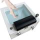 Portable Foot Spa Bathtub - Pedicure Foot Spa, Massage Foot Bath Bowl, Acrylic Pedicure Chair Shampoo Sink - Feet Spa Tub for Relaxation and Foot Care,A