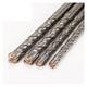 Twist Drills, 6-25mm SDS-PLUS Round Shank 200mm Cross Drill Bit Rotary Drill Bit Concrete Drill Bit For Drilling Through Walls and Stones (Size : 25mm x 200mm, Color : SDS-PLUS)