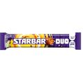 Starbar Duo Chocolate Bar 74g - 2 Milk Chocolate Bars with Caramel and Peanut Centre | VIMIX (32 Bars(Full Box))