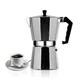 BAFFII 1/2/3/6/9/12/14cup Coffee Pot Stovetop Moka Coffee Maker Top Moka Espresso Cafetera Expresso Percolator Cafe Coffee Machines (Color : 6CUP 300ML)