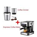 Espresso Coffee Maker Machine 20 Bar with Milk Frother Wand for Espresso Cappuccino and Mocha Coffee Machines (Color : CM6863 N BCG300, Size : AU)