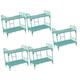 ERINGOGO 5pcs Bunk Bed Mini Mold Mini Bed Miniature Bed Miniature House Furniture Wooden Dollhouse Doll Bed Miniature Dolls Miniature Doll Bunk Bed Mini Furniture Ob11 Alloy Decorate