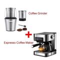 For Espresso Cappuccino Latte and Mocha 20 Bar Espresso Coffee Maker Machine with Milk Frother Wand Coffee Machines (Color : CM6863 N BCG300, Size : UK)