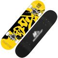 31" Skateboards for Beginners Complete 7 Layer Maple Pro Longboard for Kids Teens and Adults Double Kick Concave Deck for Extreme Sports and Outdoors