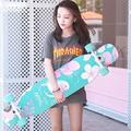 Pro Skateboard, 43" x 9" Standard Longboard, Complete 7 Layers Maple Double Kick Concave Trick Deck, for Kids and Adults Extreme Sports and Outdoors