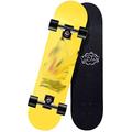 Complete Skateboards for Beginners Standard Skateboard 31" x 8" 7 Layer Maple Deck Double Kick Concave Trick Longboard for Boys Girls Kids and Adults