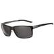 Cyxus Sunglasses Men Women Square Polarised Sunglasses UV400 Protection for Driving Fishing Travel P1139, Weapon colour