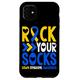 Hülle für iPhone 11 World Down Syndrome Awareness Rock Your Socks Herren Damen Kinder