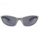 Cyxus Sunglasses Women Men Fashion Glasses Setting UV400 Protection for Travel Driving Fishing Golf 1143, black lens silver frame