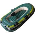 2 X Tandem PVC Padded Inflatable Kayaks, Aluminium Paddles And High Output Boats For Water Sports