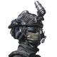 Tactical Airsoft Helmet Set FAST Helmet with Military Noise Cancelling Headset Goggles Battery Pouch Signal Light Flashlights Metal L4G24 and NVG Models for Outdoor BB Cosplay Paintball