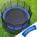 Trampoline Frame Pad Spring Cover Replacement | Trampoline Replacement Safety Pad | Waterproof Trampoline Accessories Spring Cover | Easy Install | Pad Fits Round Trampoline Frame 6/8/10/12/13/14 Ft