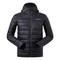 Berghaus Men's Silksworth Hooded Down Insulated Jacket, Jet Black, XS