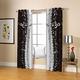 AOKLEY 3D Blackout Curtains Eyelet Curtains Abstract Black And White Curtains Room Darkening Thermal Insulated Curtain Children Curtains for Bedroom Living Room 2 Panels size:140cm(W) x160cm(H)