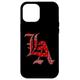 Hülle für iPhone 15 Pro Max LA Red Bandana Los Angeles California, Cali Streetwear