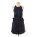 3.1 Phillip Lim Casual Dress - DropWaist Halter Sleeveless: Black Dresses - Women's Size 2