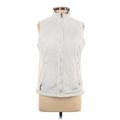 Eddie Bauer Vest: White Jackets & Outerwear - Women's Size Large
