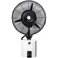 GUHPZA Wall Mounted Fan, Oscillating Misting Cooling Humidifying Quiet Wall Fan for Industrial Home and Office - 3 Speed/12L Air Circulator Drum Fan Spray fan (Size : 65cm) (75cm)