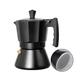 BAFFII 3cup 6cup Aluminum Moka Mocha Pot Espresso Coffee Maker Induction Cooker Percolator Stove Top Pot Coffee Machine Coffee Machines (Color : 3cup)