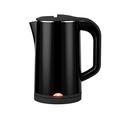 Electric Kettle 1500W Fast Boil, 1.8L Brushed Stainless Steel Kettle Cordless with Auto Shut-Off & Boil-Dry Protection, BPA-Free Material (Color : White, Size : 26cmx22cm) (Black 26cmx22cm) Full moon