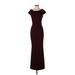 Windsor Casual Dress - Sheath: Burgundy Dresses - Women's Size 5