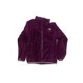 The North Face Fleece Jacket: Purple Jackets & Outerwear - Kids Girl's Size 14