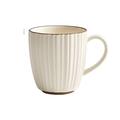 DSeenLeap Coffee Mug Ceramic Mugs Petal Mug Couple Ceramic Cup Drinking Cup Household Coffee Cup Suitable for Latte Juice Milk Mug Coffee Mugs with Handles (B 280ml)