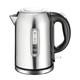 Electric Kettle,304 Stainless Steel Electric Kettle with Portable Storage Base,1.7L 2200W Fast Boil with transparent window,Auto Shut-Off & Boil-Dry Protection (Black)