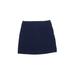 Lilly Pulitzer Active Skort: Blue Solid Activewear - Women's Size 6