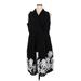 S.L. Fashions Casual Dress: Black Dresses - New - Women's Size 16