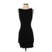 Zara Casual Dress - Bodycon: Black Solid Dresses - New - Women's Size Small