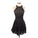Bleuh Ciel Cocktail Dress: Black Dresses - Women's Size Small