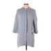 Zara Basic Jacket: Gray Jackets & Outerwear - Women's Size Medium