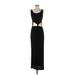 Forever 21 Casual Dress - Maxi: Black Dresses - Women's Size Small