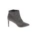 Express Ankle Boots: Gray Shoes - Women's Size 10