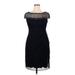 R&M Richards Cocktail Dress - Sheath: Black Dresses - Women's Size 14