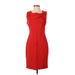 Banana Republic Cocktail Dress - Sheath: Red Dresses - Women's Size 4