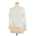 Croft & Barrow Pullover Sweater: Ivory Tops - Women's Size X-Large Petite