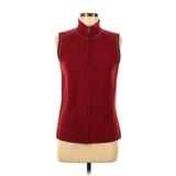 Eddie Bauer Sweater Vest: Red Sweaters & Sweatshirts - Women's Size Medium