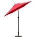 Ivy Bronx Lopato 90" Market Umbrella w/ Crank Lift Counter Weights Included | 90 H x 90 W x 90 D in | Wayfair 657BB33506C34BE79EAD775257F92DE8