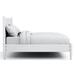 Enitial Lab Stamey 2 Piece Bedroom Set Wood in White | King | Wayfair IDF-7386WH-EK-2PC