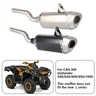 Scarico moto ATV per can am outlander 500 650 800 850 1000 2012-2021 outlander scarico ATV