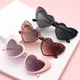Lunettes de soleil rétro Love Coussins Clout lunettes en forme de cœur lunettes vintage