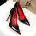 Nuovi tacchi alti décolleté da donna con fondo rosso tacchi alti Plus Size scarpe da sposa da donna